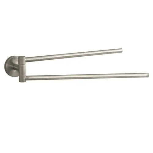 hansgrohe Logis Handtuchhalter zweiarmig Brushed Nickel, 40512820, Artikel in Kategorie
